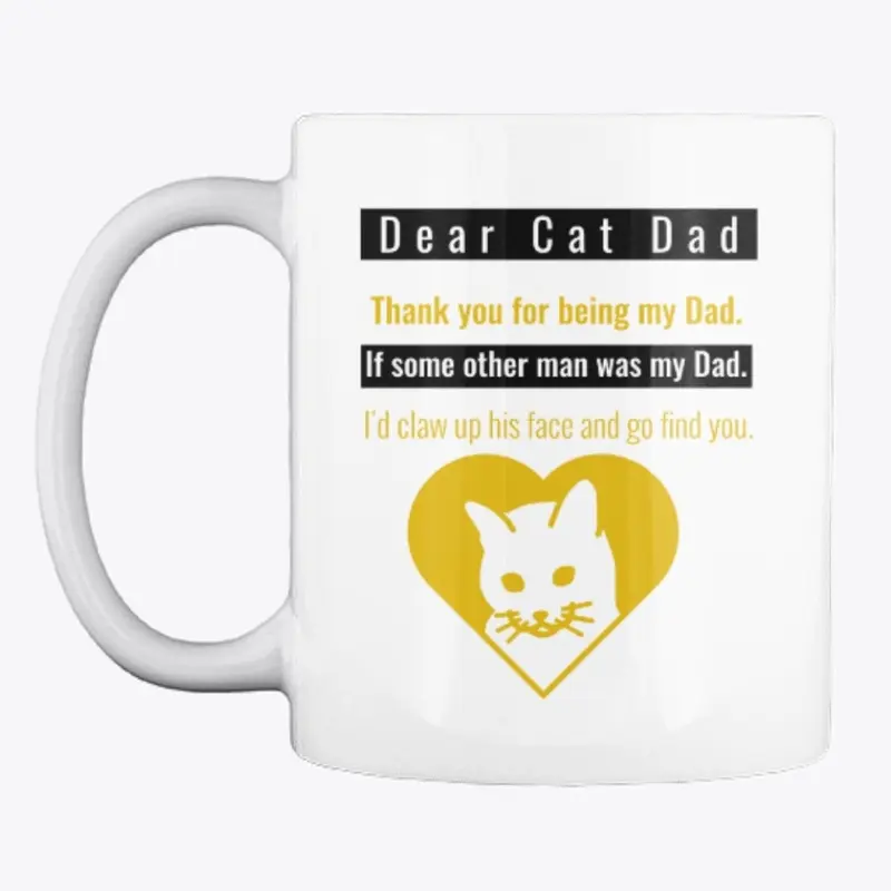 Dear Cat Dad Thank You 