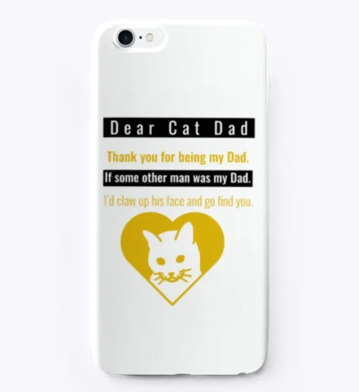 Dear Cat Dad Thank You 